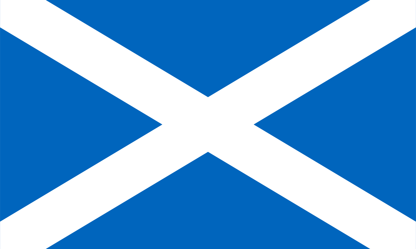 Scottish saltire in PNG format